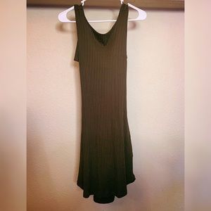 Olive Green Mini Dress